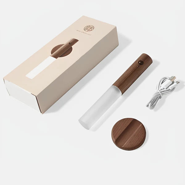 Luminária LED Recarregável | Sensor de Movimento e Design Minimalista