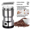 Moedor de Grãos Elétrico - Grano Fino | Café e Temperos Moídos com Um Toque