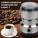 Moedor de Grãos de Café Elétrico 110V | Moagem Rápida e Segura