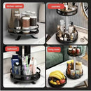 SpinShelf 2 Camadas – Prateleira Rotativa 360° Multiuso | Alta Durabilidade