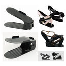 Organizadores de Sapatos | Ajustável e Resistente Preto [COMPRE 5 LEVE 10]