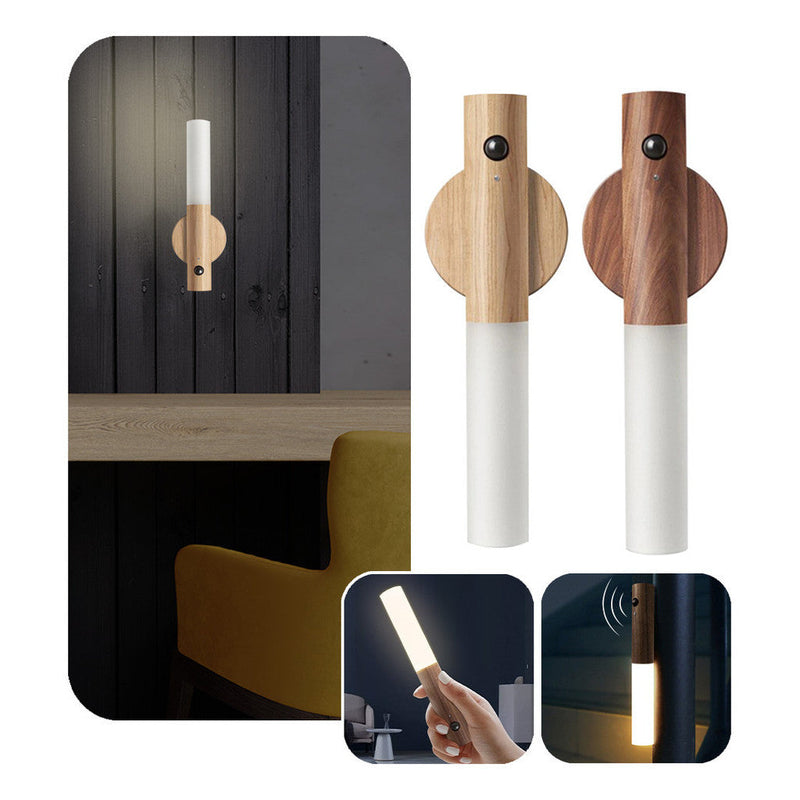 Luminária LED Recarregável | Sensor de Movimento e Design Minimalista